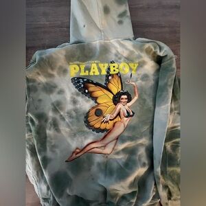 PLAYBOY Kids Butterfly Graphic Hoodie